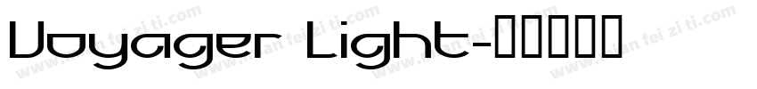 Voyager Light字体转换